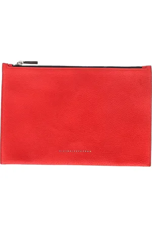 Victoria Beckham Pre-owned Womens Zipped Clutch bag in Leather - One Size