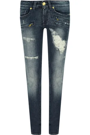 Balmain Womens FP5359J4362 Jeans - Size 24W/32L