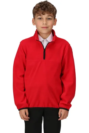 Regatta Childrens Unisex Childrens/Kids Microfleece Half Zip Fleece (Classic ) - Size 13-14Y
