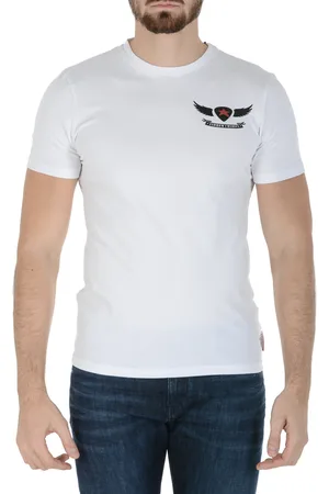 Andrew Charles By Andy Hilfiger Mens T-Shirt Short Sleeves Round Neck KEITA - Size Medium