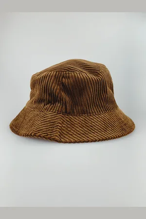 SVNX Mens Corduroy Bucket Hat - Polycotton - One Size