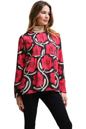 Regatta Womens/Ladies Orla Floral Lightweight Breathable Blouse (Apple Blossom Pink) - - Size 12 UK