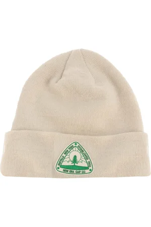 New Era Mens Accessories Cuff Knit Beanie Hat in Beige - - Size Medium/Large