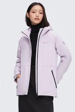 Bosideng Womens goose down hoody windstopper Jackets - - Size 8 UK
