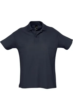 Sols Mens Summer II Pique Short Sleeve Polo Shirt Cotton - Size Small