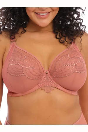 Elomi Womens Priya Plunge Bra - Polyamide - Size 44FF