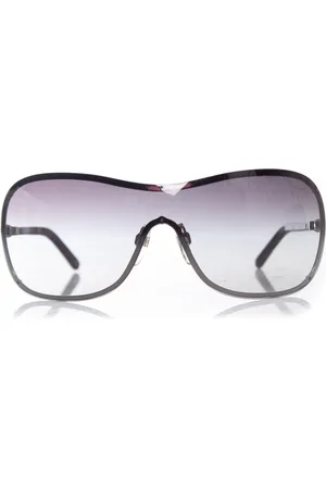 CHANEL Pre-owned Womens Shield sunglasses with pearl - Metal - One Size