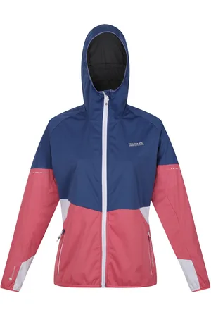 Regatta Womens/Ladies Tarvos V Lightweight Soft Shell Jacket (Fruit Dove/Dusty Denim) - - Size 16 UK