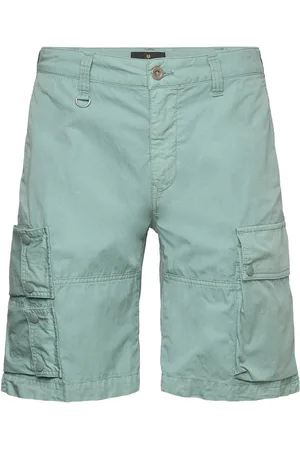 Belstaff Mens Hacker Steel Cargo Shorts Cotton - Size 30 (Waist)