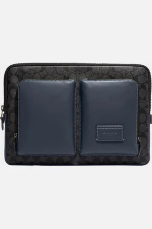 Coach Mens Utility Laptop Case in Signature Colorblock - - One Size