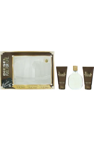 Diesel Mens Fuel For Life Eau De Toilette Gift Set Eau De 50ml + 2 x Shower Gel - - One Size