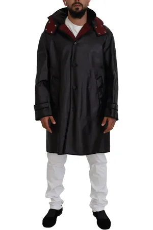 Dolce & Gabbana Mens Stunning Cotton Parka Coat - - Size IT 54 (Men