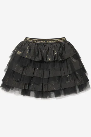 Balmain Girls Ruffle Skirt in - Size 6Y