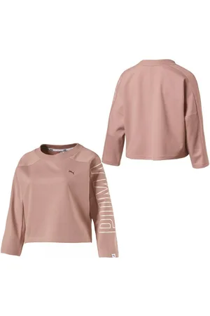 PUMA Fusion Womens Pink Sweater - Textile - Size 16 UK