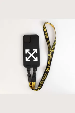 OFF-WHITE Mens Accessories Off White Ind Belt iPhone 12 Pro Max Case in black - One Size