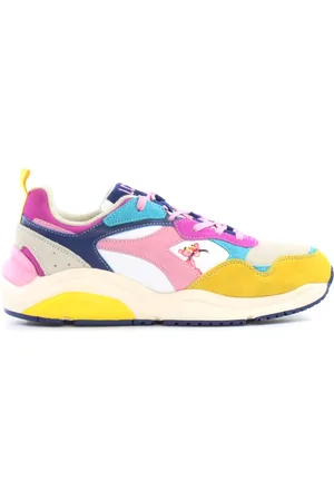 Diadora Unisex LC23 Whizz Run Mens Multicoloured Trainers - Leather - Size UK 10.5