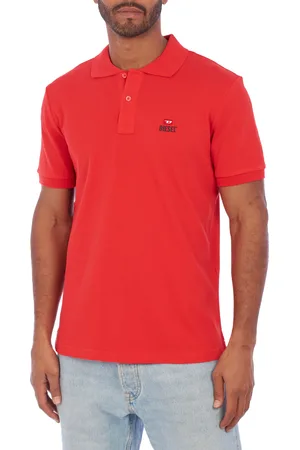 Diesel A12477-7RMXZA Mens short-sleeved polo shirt - - Size Medium
