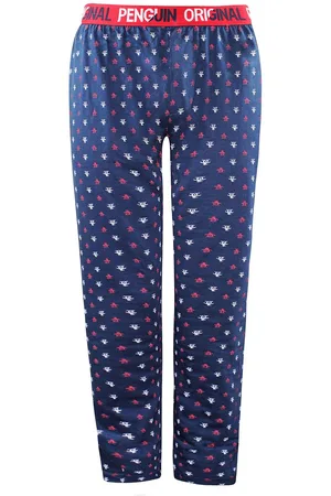 Original Penguin Lounge Jersey Mens Pyjamas Bottoms Cotton - Size Small