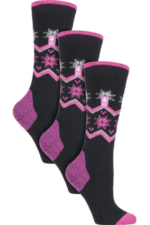 Heat Holders 3 Pair Multipack Ultra Lite Ladies Ski Socks