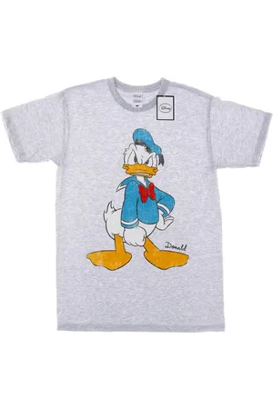 Disney Mens Donald Duck Angry T-Shirt (Heather ) - Size X-Large