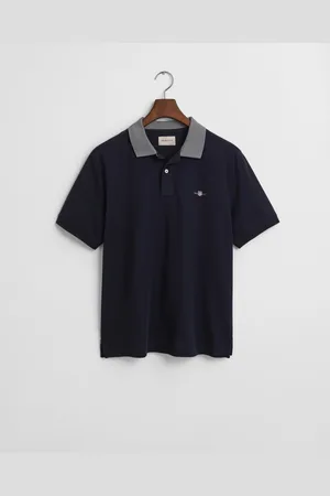 GANT Mens Tipping Detail Polo - - Size Large