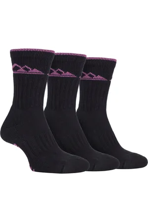 Storm Bloc Womens - 3 Pairs Ladies Heavy Cushion Cotton Socks - - Size 4-6.5 (UK Shoe)