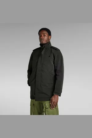 G-Star Mens G-Star RAW Garber 3 In 1 Transeasonal Trench - - Size Small
