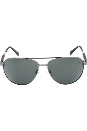 Timberland Mens Tb9282 08R Shiny Gunmetal Sunglasses - - One Size