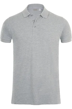 Sols Mens Phoenix Short Sleeve Pique Polo Shirt ( Marl) - Size 2XL