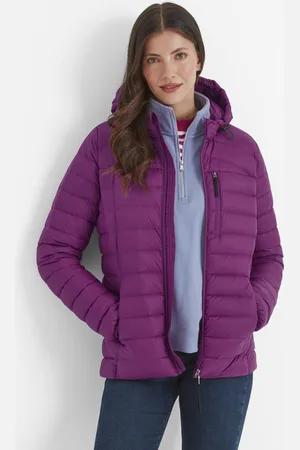 Tog 24 North RDS Womens Hooded Jacket Berry Polyamide - Size 8 UK