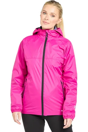 Peter Storm WoMens Cyclone Lightweight Waterproof Jacket with Fitted Hood, Hiking Raincoat - - Size 18 UK