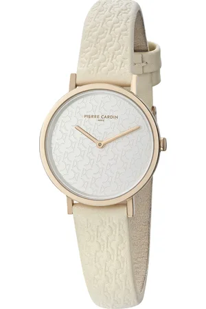 Pierre Cardin Belleville Pc Monogram WoMens Watch CBV.1500 Leather - One Size