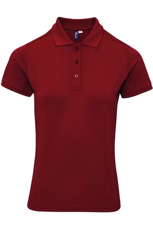 Premier Womens/Ladies Coolchecker Plus Polo Shirt - Size Medium