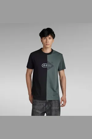 G-Star Mens G-Star RAW Cut & Sew Graphic T-Shirt - Cotton - Size X-Small
