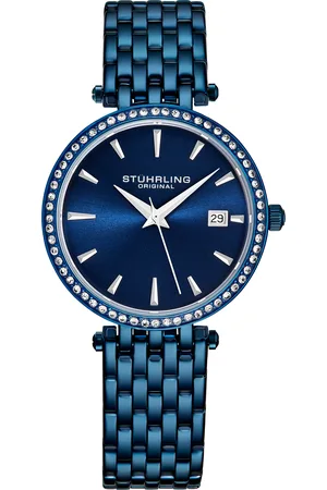 Stuhrling Womens Navy Symphony Quartz 40mm - One Size