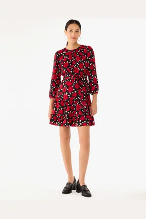 Kate Spade Womens Winter Blooms Shift Dress - - Size Medium