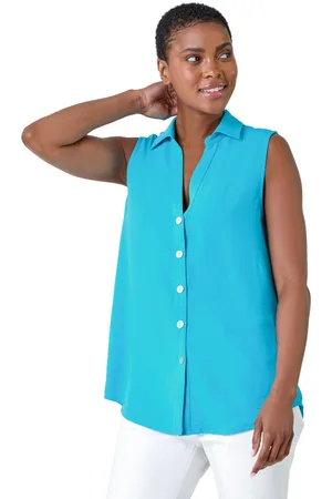 Roman Womens V Neck Sleeveless TP - - Size 10 UK