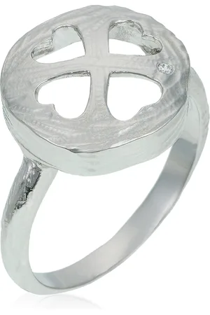 ORPHELIA WoMens 925 Sterling Ring - ZR-3923 - Size L