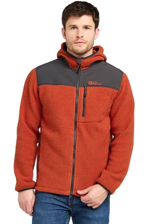 Jack Wolfskin Mens Kammweg Pile Fleece Jacket, - Size 2XL
