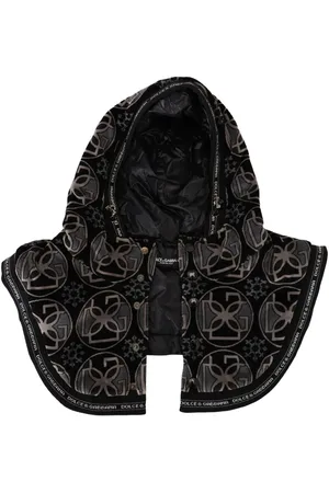 Dolce & Gabbana Mens Logo Whole Head Wrap One Size Cotton Hat - One Size