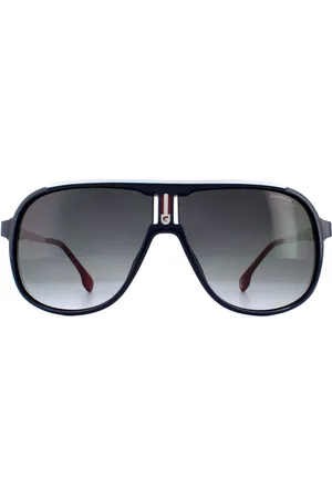 Carrera Mens Sunglasses 1007/S PJP 9O Silver Dark Grey Gradient Metal - One Size