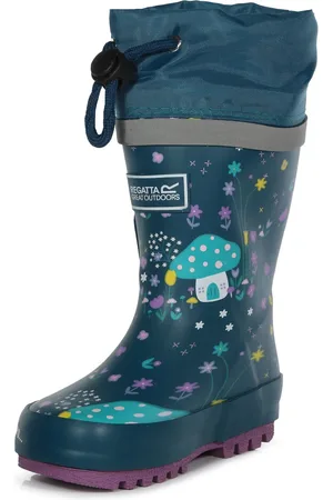 Regatta Childrens Unisex Childrens/Kids Fantasy Peppa Pig Splash Wellington Boots (Gulfstream) - - Size UK 10 Kids