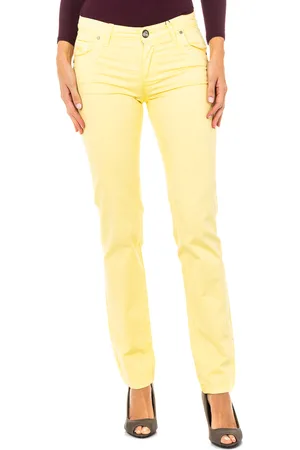 La Martina Womens Stretch elastic pants with skinny-cut hems LWT006 woman - Cotton - Size 31 (Waist)
