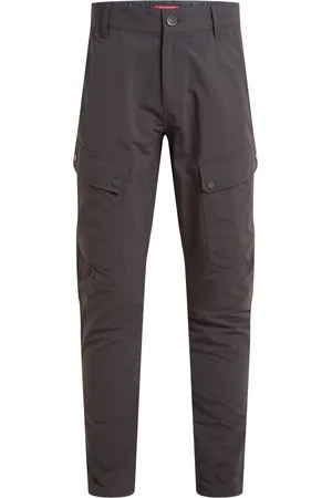 Craghoppers Mens Adventure III Nosilife Trousers ( Pepper) - Size 34 Short