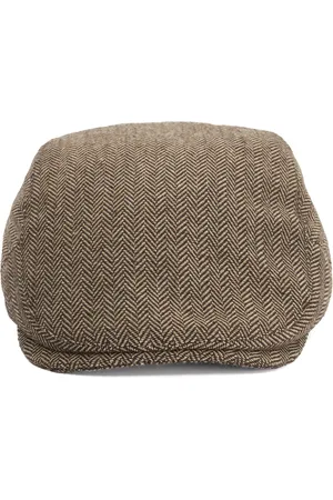 Dune Mens Olivea - Tweed Flat Cap - material_Fabric - One Size