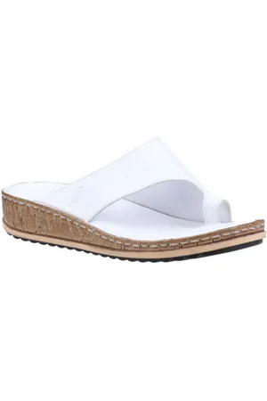 Hush Puppies Womens/Ladies Elissa Suede Sandals ( /Cream) - Size UK 7