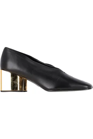 Proenza Schouler Pre-owned Womens Block Heel Pumps In Leather - Size EU 37