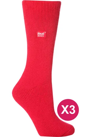Heat Holders Womens - 3 Pack Multipack Ladies Insulated Thermal Socks for Winter - - Size UK 4-6.5