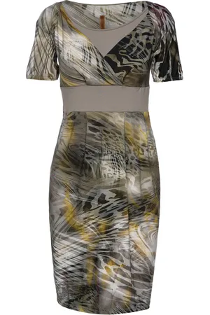 Conquista Womens Faux Crossover Dress - - Size EU 38 (Womens)