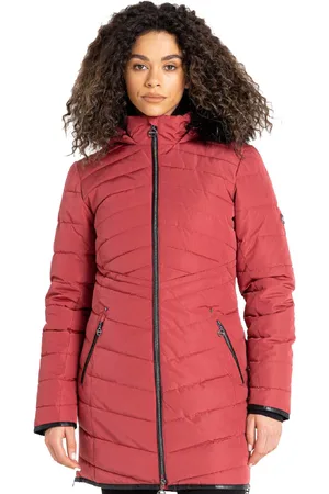 Dare 2B Womens Striking III Waterproof Padded Parka Coat - - Size 6 UK